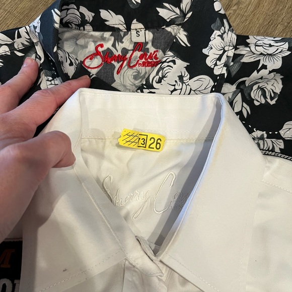 Bundle of 3 sherry cervi patched rodeo shirts - Picture 2 of 2